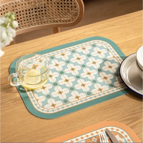 防水防油餐垫  蓝花款